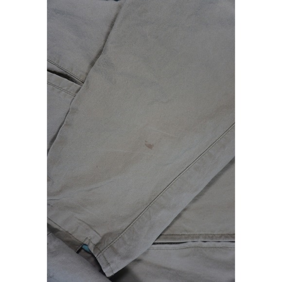 Vintage Woolrich Jacket Mens Large Khaki Harrington Full Zip Preppy Casual - Picture 4 of 9